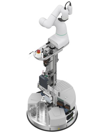 Cobot installé sur un Robotino 4.0