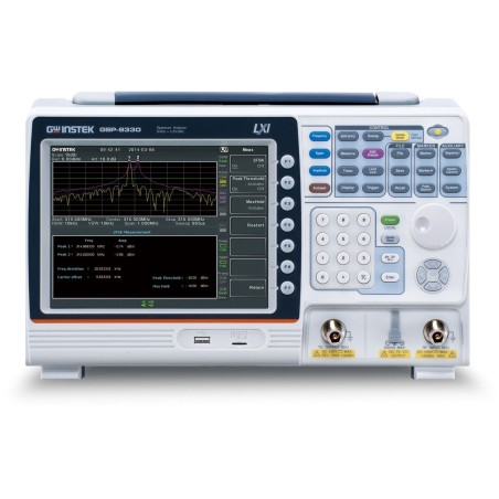 GSP-9330 - Spectrum Analyzer 9 kHz to 3,25 GHz
Front view