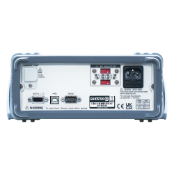 GDM-9052 - Multimètre numérique à double mesure 
Vue de dos