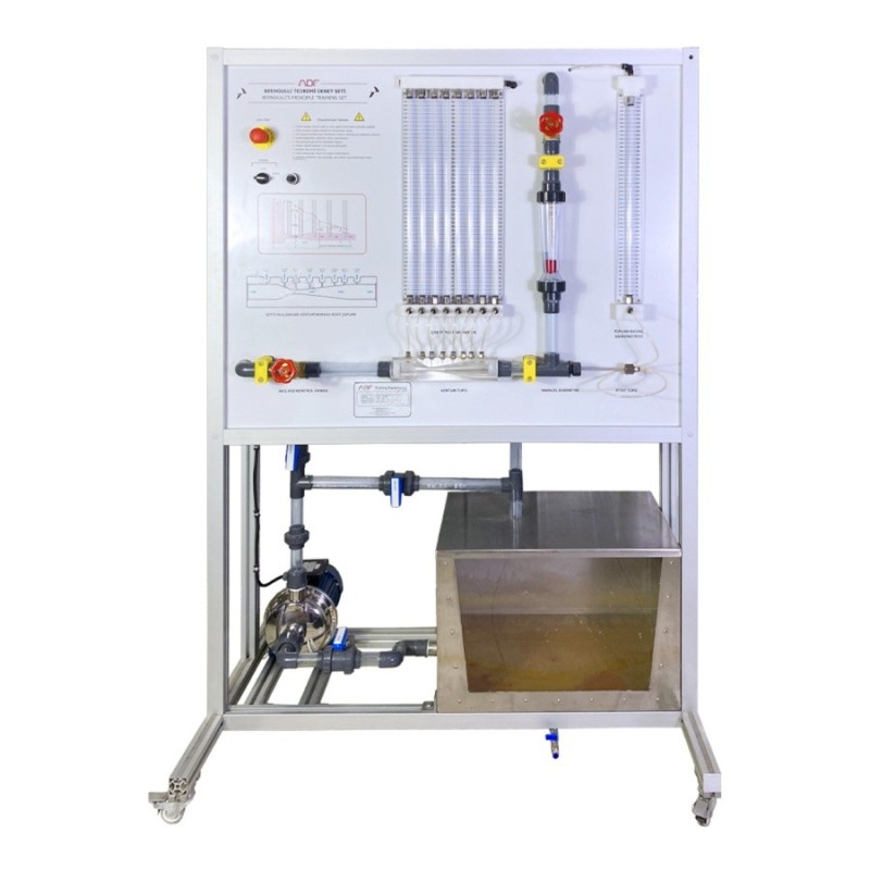 FM-150.08 Bernoulli Theorem Training Bench | Flow Measurement & Fluid Mechanics | El Eslèk Africa