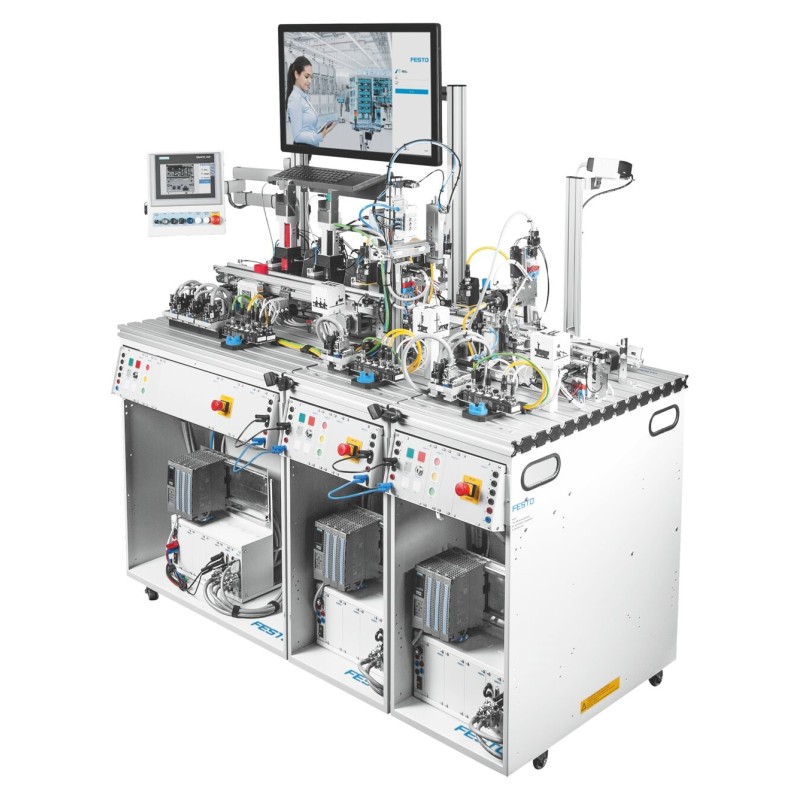 Système i4.0 avec MPS-403-1  avec 3 stations
Distribution-Assemblage-Tri
