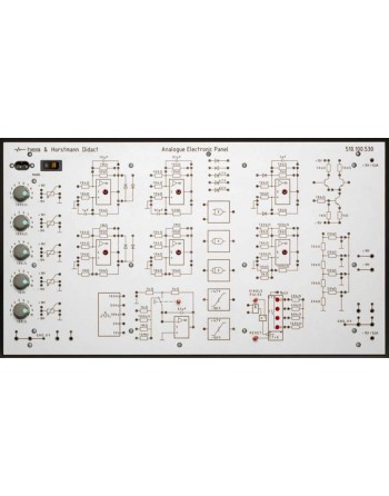 Module didactique amplificateurs opérationnels μA741 – Banc pédagogique électronique