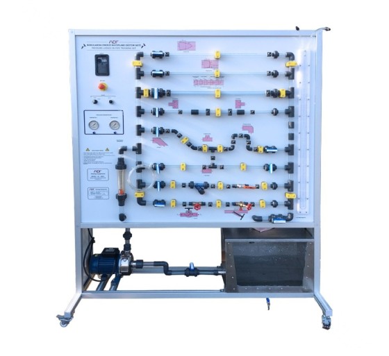 FM-230 Banc d’Écoulement dans les Conduites | Banc Hydraulique Didactique | El Eslèk Tunisie Afrique