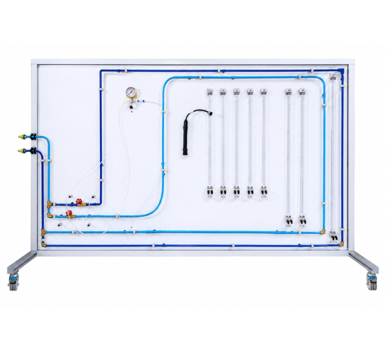 FM-100.25C – Banc d’Étude des Pertes de Charge Hydraulique | El Eslèk Tunisie Afrique