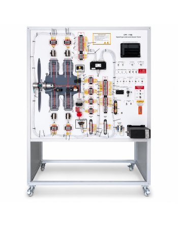 CPT-110E | Banc Didactique d’Instrumentation Moteur Aéronautique Numérique | El Eslèk Tunisie Afrique