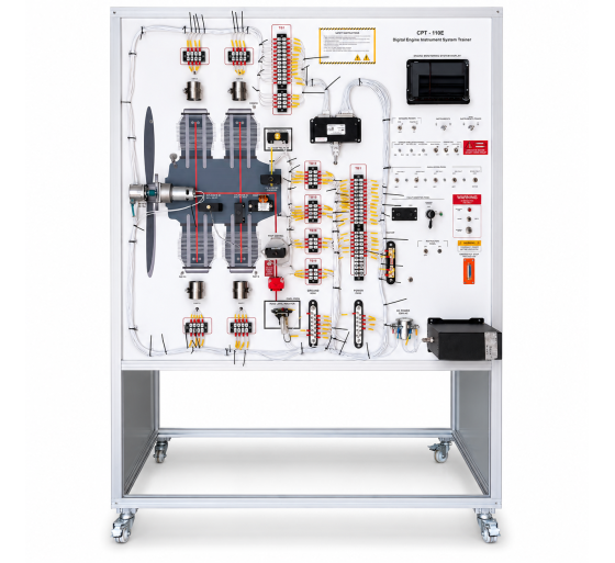 CPT-110E | Banc Didactique d’Instrumentation Moteur Aéronautique Numérique | El Eslèk Tunisie Afrique