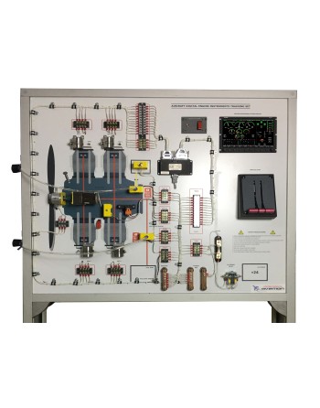 CPT-110E | Banc Didactique d’Instrumentation Moteur Aéronautique Numérique | El Eslèk Tunisie Afrique