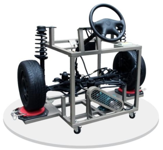 Banc Didactique Direction Assistée et Suspension Volkswagen Jetta | El Eslèk