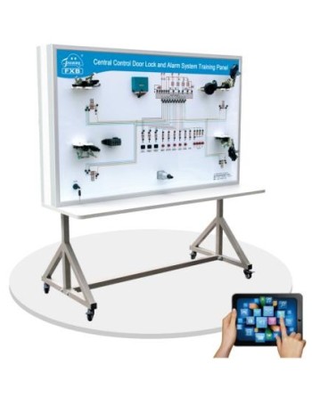 FXB-I19001 Automotive Central Locking and Alarm System Training Panel