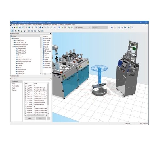CIROS® 7 Version complète | Simulation 3D et Robotique