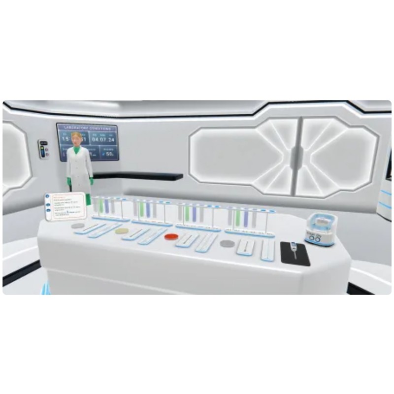 Simulateur d'un laboratoire de Chimie