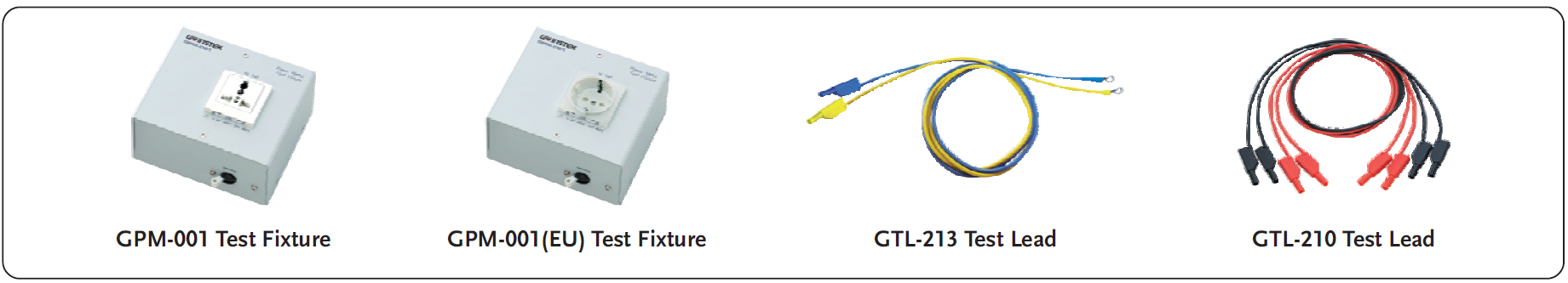 GPM-8213 Wattmeter - Accessoires